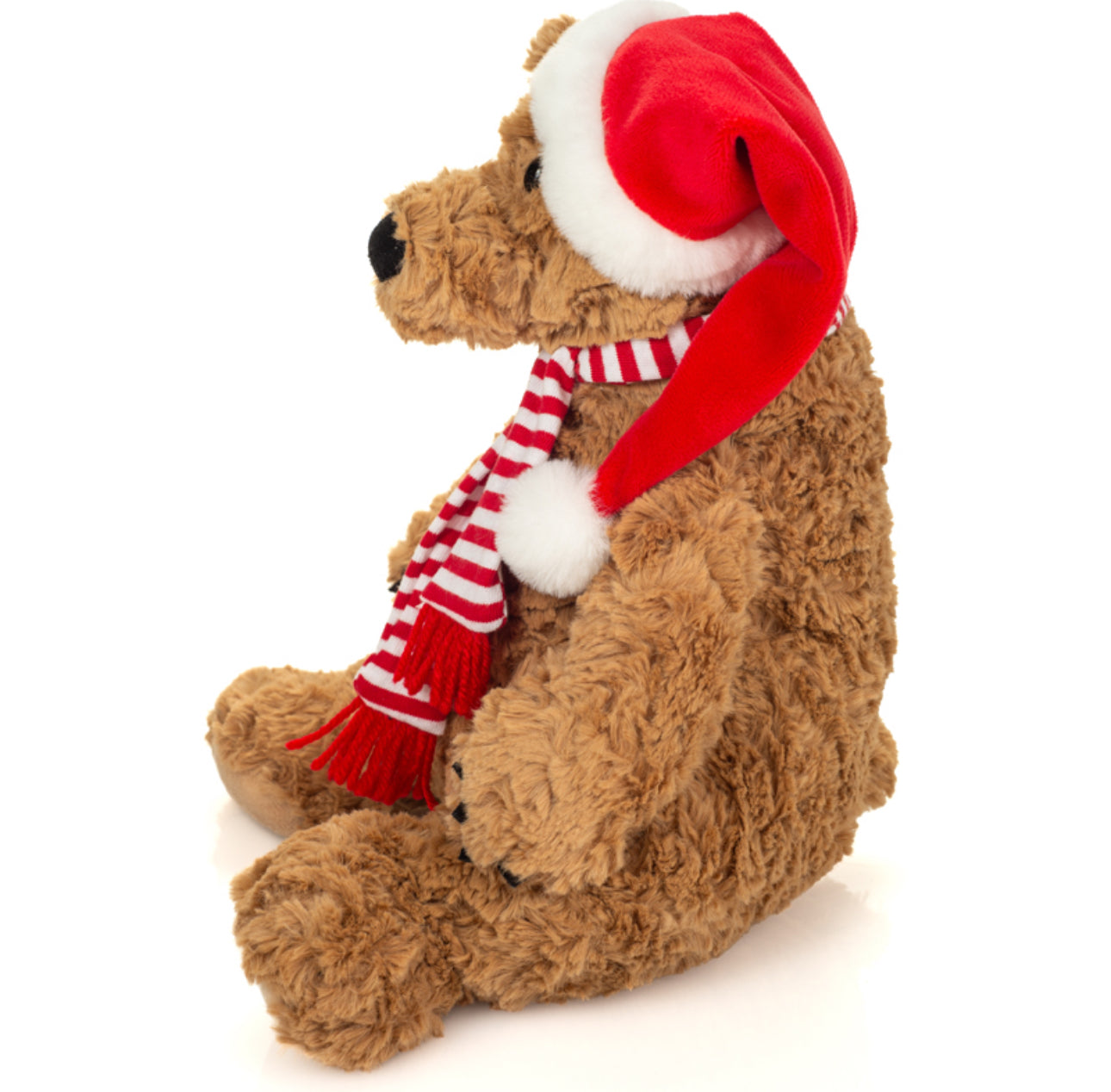 Teddy Hermann Howard the Brown Christmas Bear 34cm Plush Soft Toy