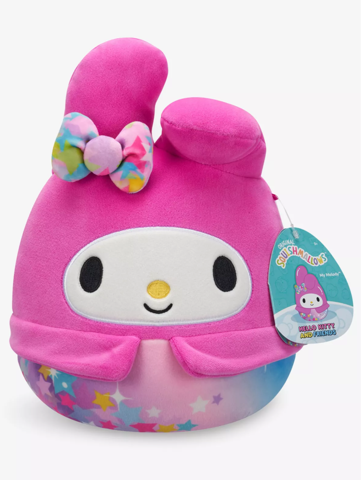 Squishmallows Sanrio Hello Kitty My Melody in Star Shine Outfit 8 Inch Plush Soft Toy