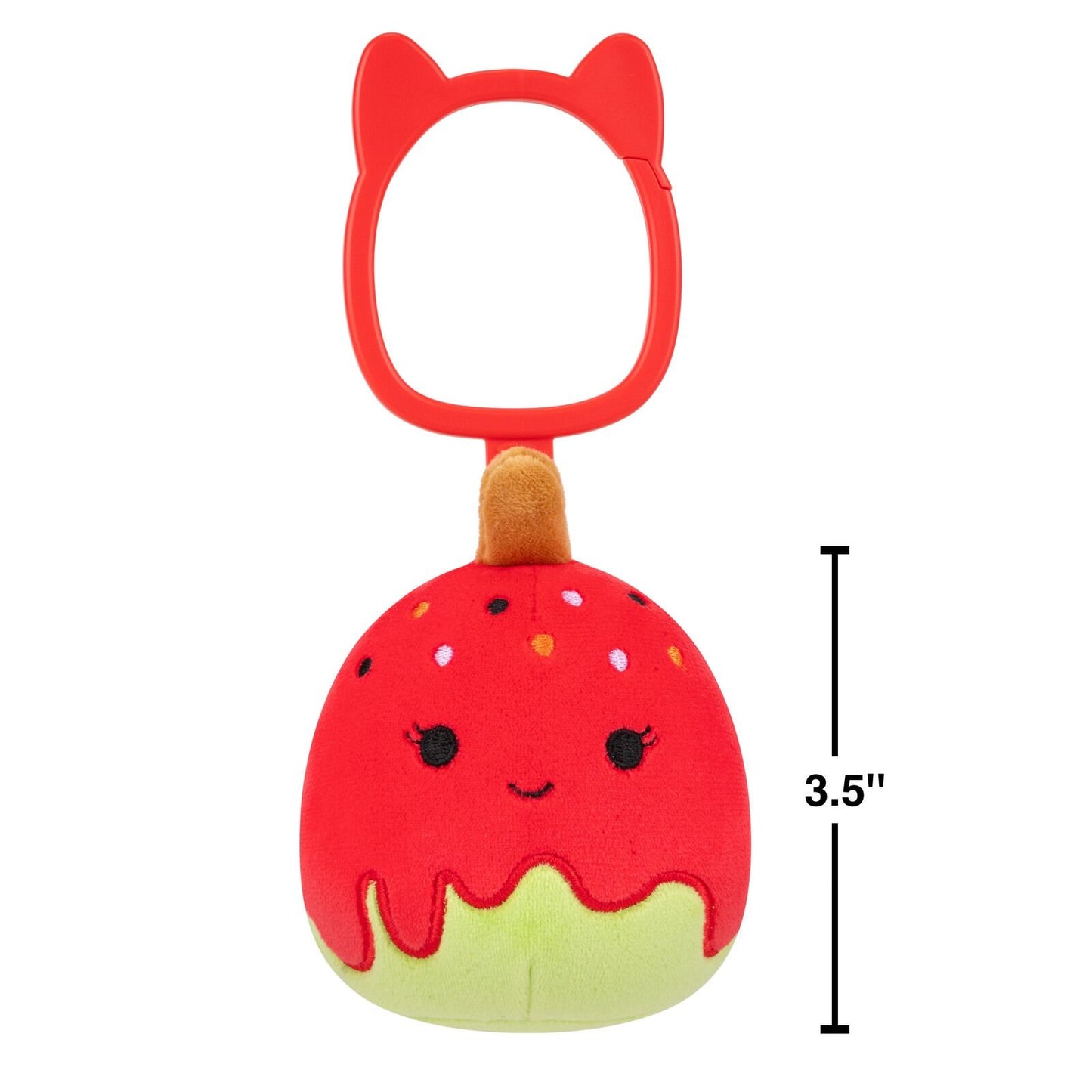 Squishmallows Halloween Keir the Candy Apple 3.5" Clip-On Plush