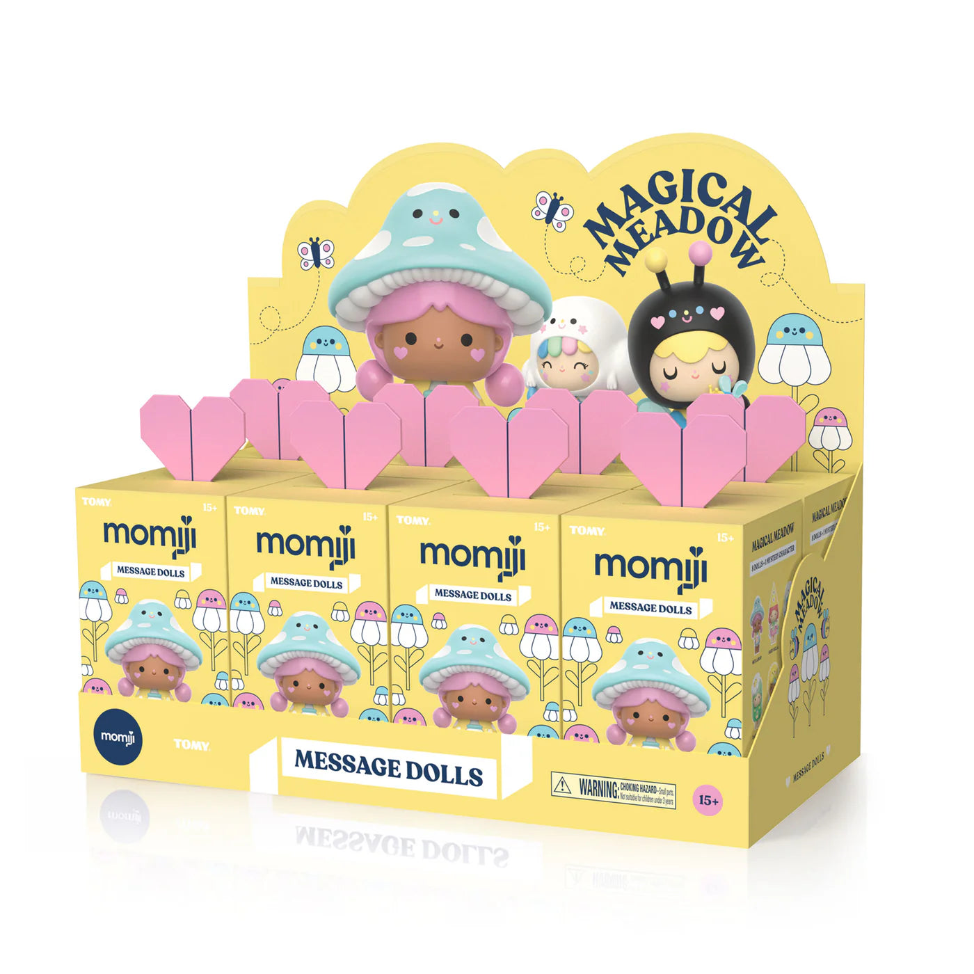 Momiji Vinyl Message Doll Magical Meadow Blind Box (x1 Supplied) Approx 7cm Tall Age 15+