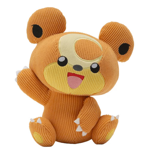 Pokemon Teddiursa Corduroy 8 Inch Plush Soft Toy