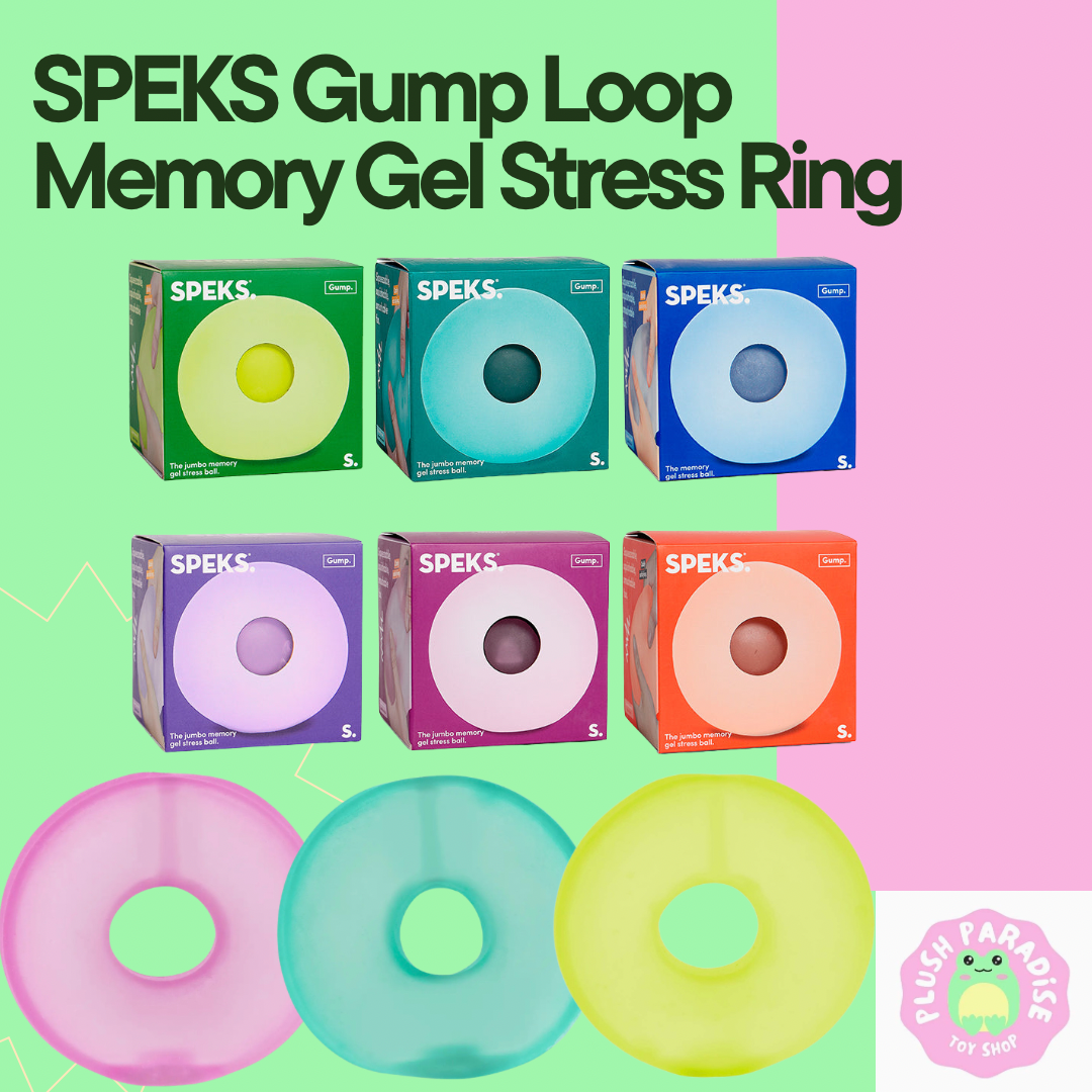Gump Loop The Memory Gel Stress Ring Fidget Toy - 6cm (x1 Supplied)