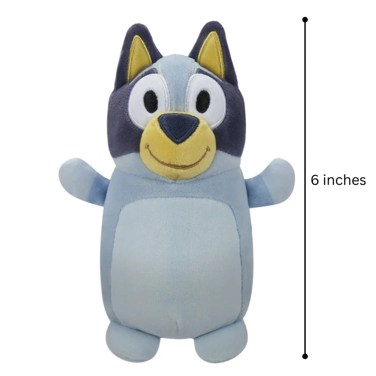 Squishmallows HugMees Bluey 6 Inch Plush Soft Toy