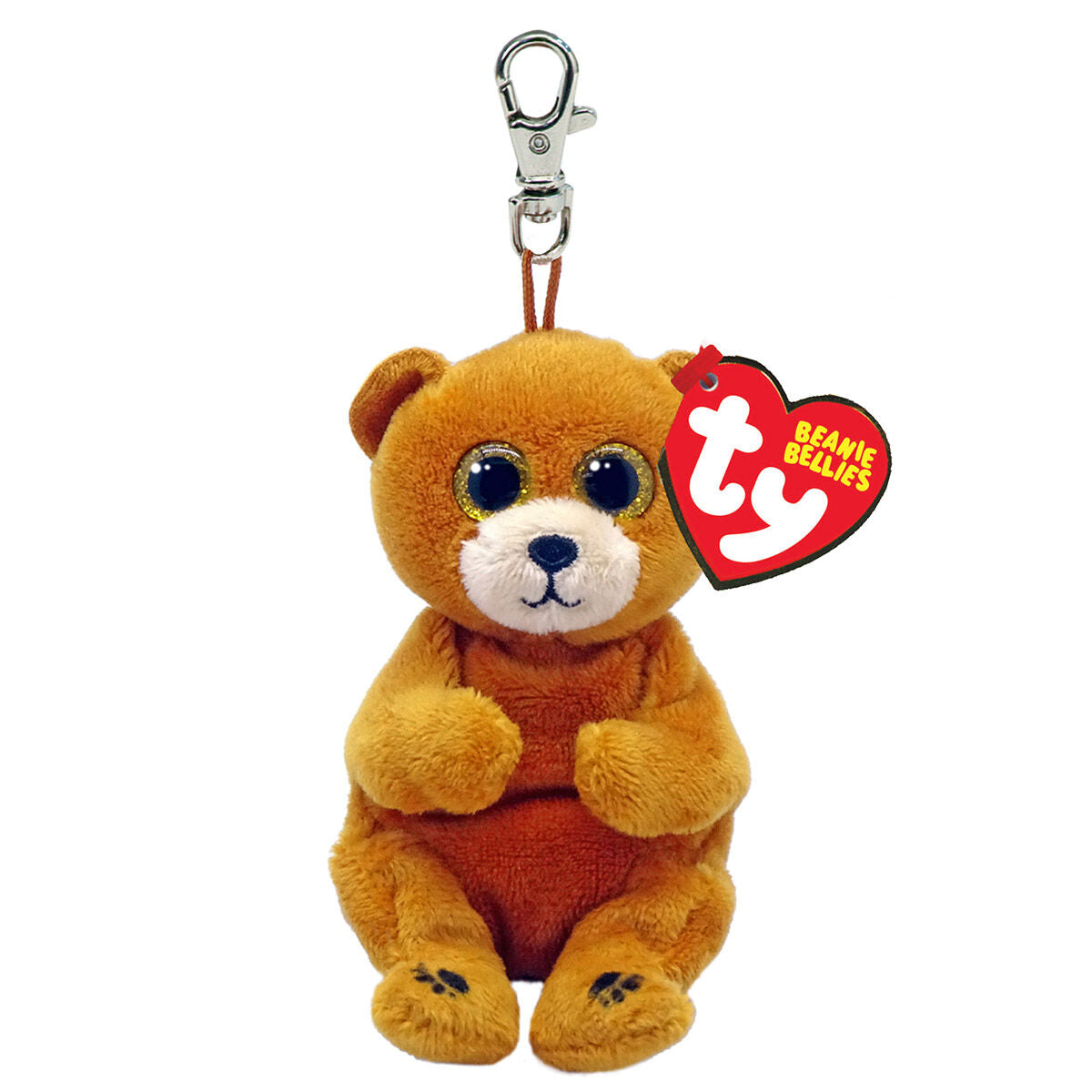 Ty Duncan the Bear Beanie Bellies Clip 10cm