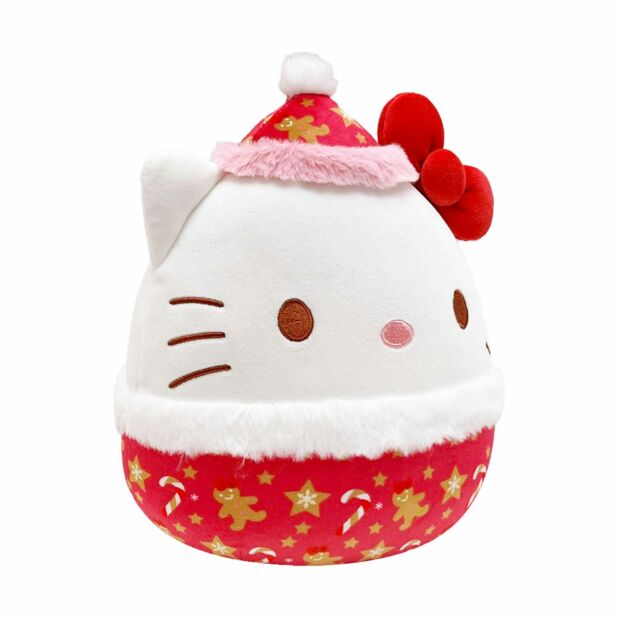 Squishmallows Hello Kitty 2025 Holiday Christmas 8 Inch Plush Soft Toy