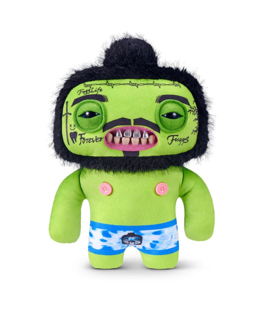 Fuggler Fuggstars Rhymer Mcslimer Funny Ugly Monster Plush Soft Toy (Approx 9 Inch)