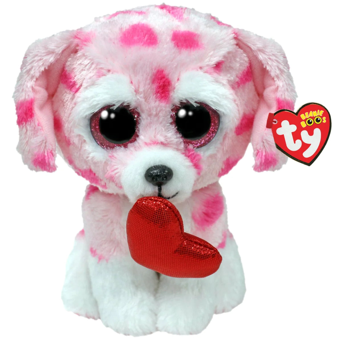 Ty Beanie Boo Rory the Dog 6 Inch Valentines Plush Soft Toy