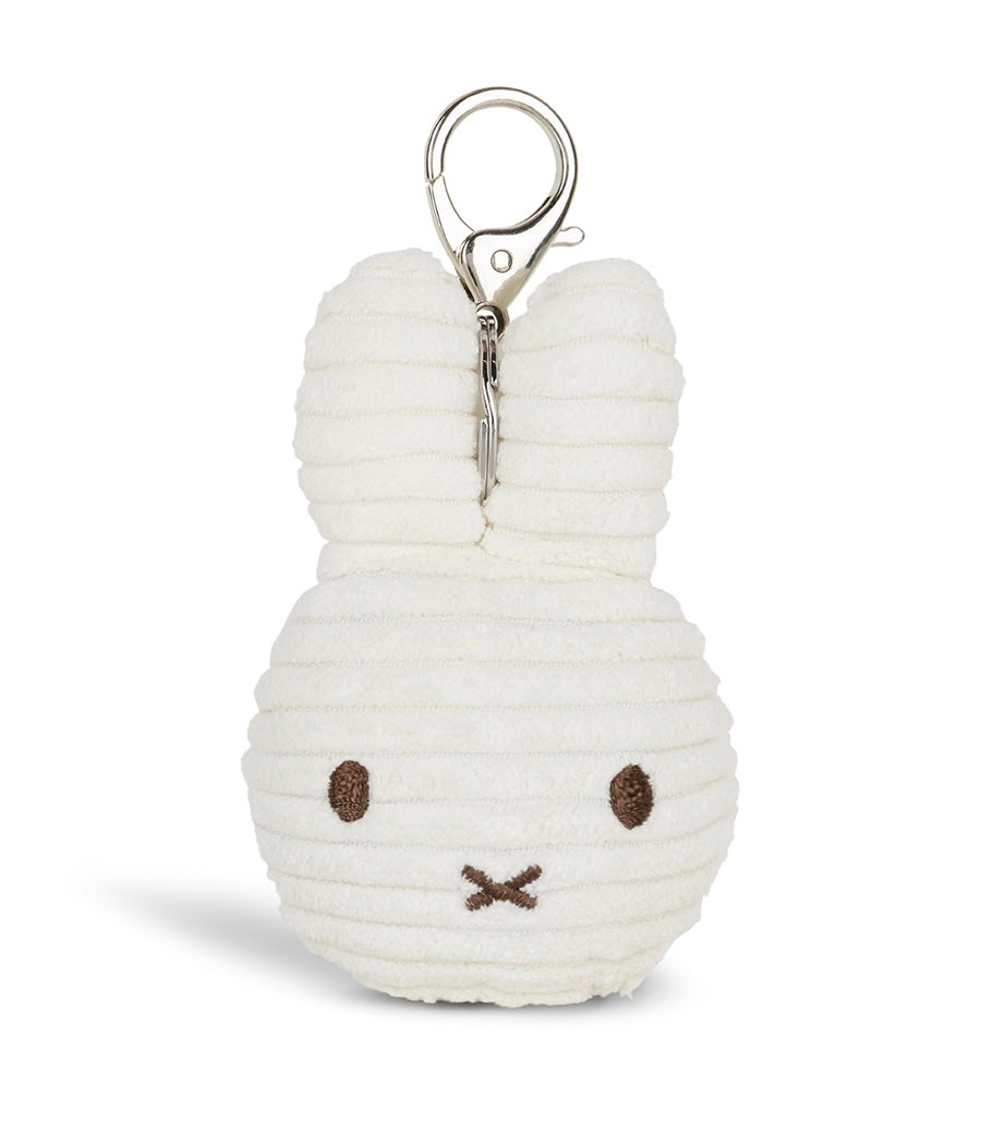 Miffy Corduroy White Keyring 10cm