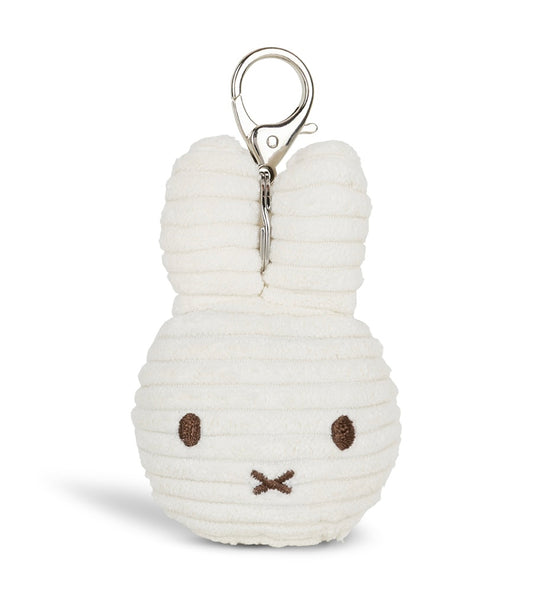 Miffy Corduroy White Keyring 10cm