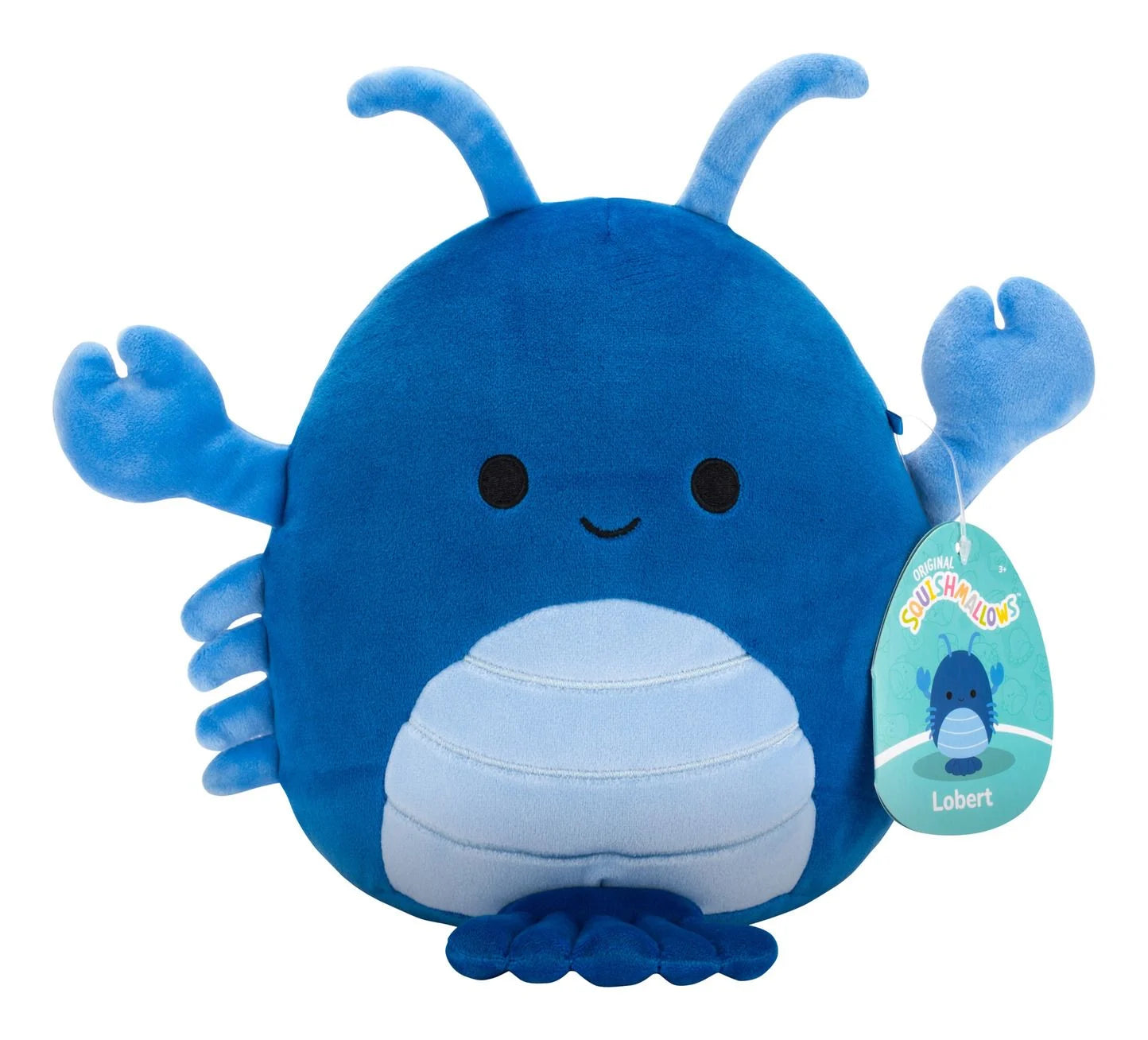 Squishmallow Lobert the Blue Lobster Plush 7.5 Inch Soft Toy