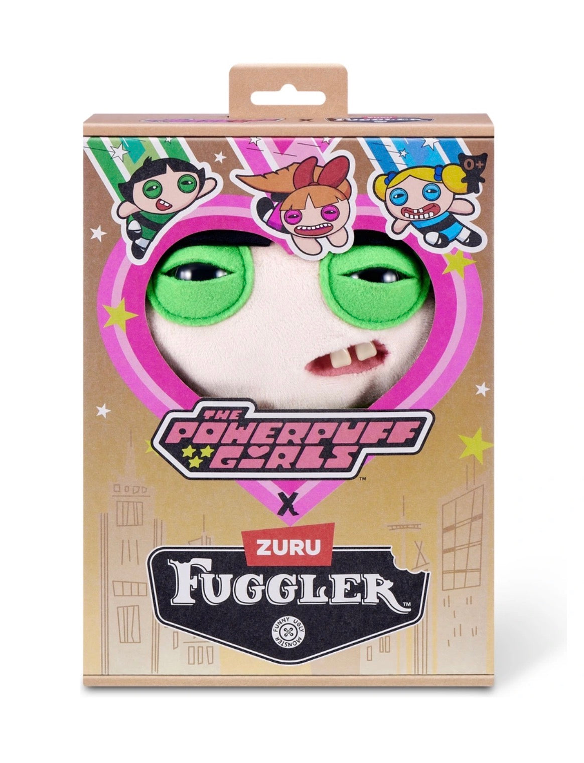 Fuggler x The Powerpuff Girls Buttercup by ZURU Plush (Approx 9 Inch)