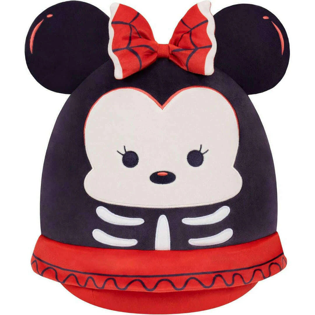 Squishmallows Disney Halloween Skeleton Minnie Mouse 8 Inch Plush Soft Toy
