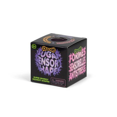 Scrunchems Sensory Sugar Shapes Fidget Toy – 1 Supplied