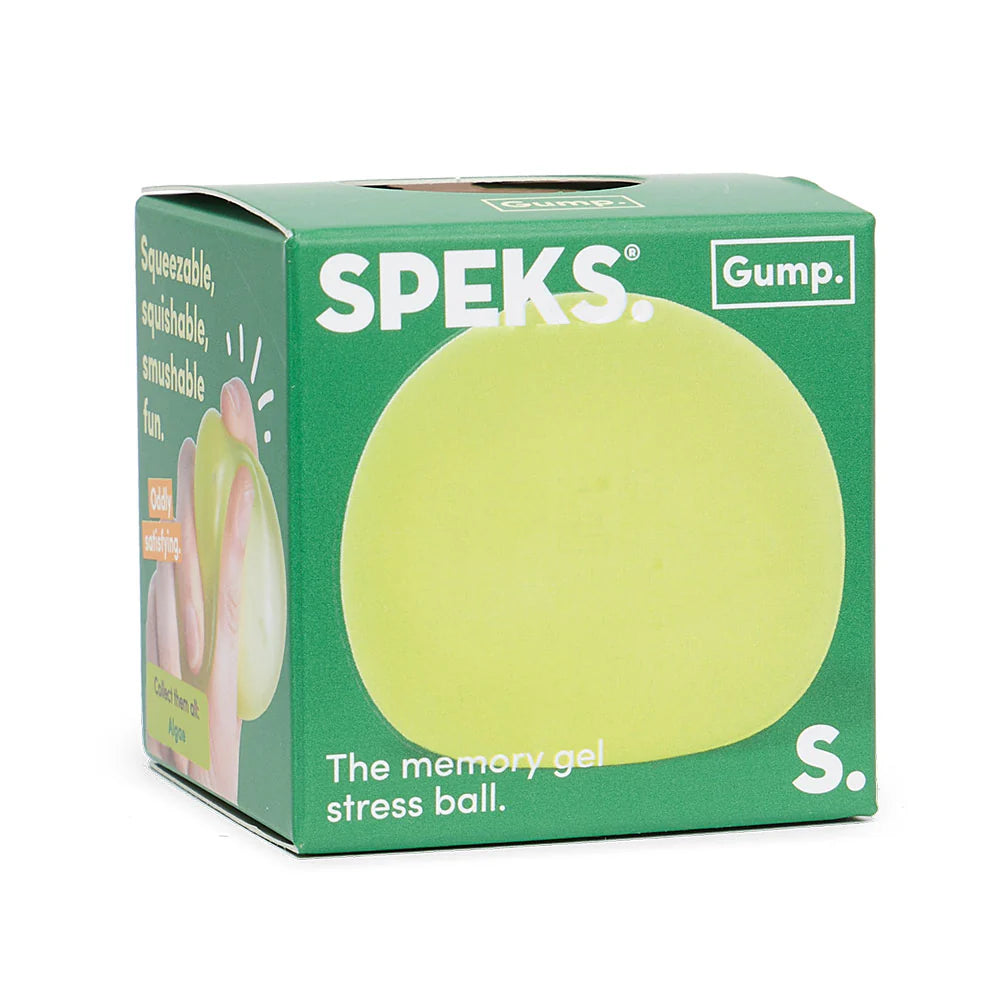 SPEKS Gump Original The Memory Gel Stress Ball - 6cm (x1 Supplied)