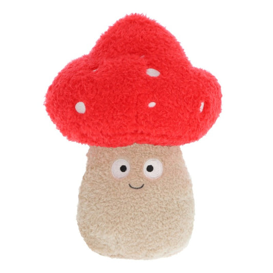 Keeleco Snackies Mushroom Kawaii Plush Soft Toy 18cm