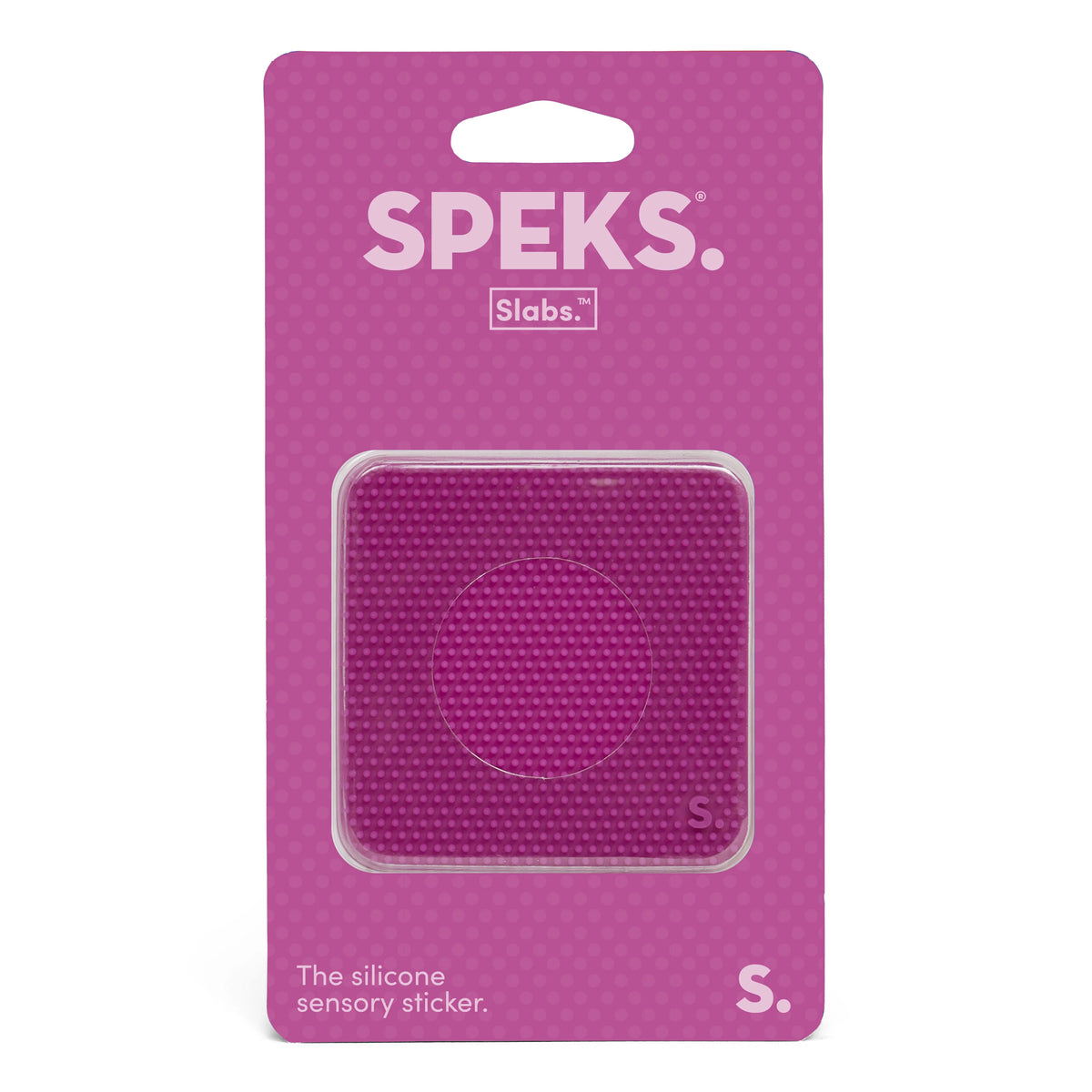 SPEKS Slabs Textured Silicone Sensory Sticker (x1 Supplied)