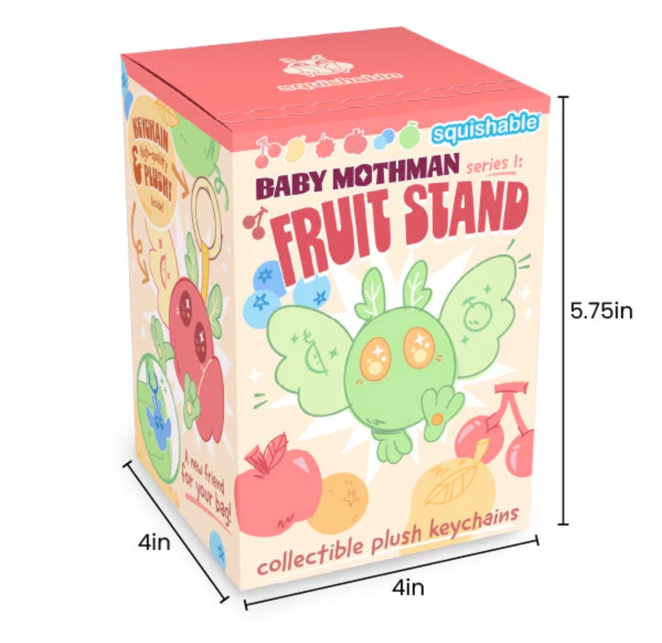 Squishable Baby Mothman Blind Box Series 1: Fruit Stand (x1 Supplied)