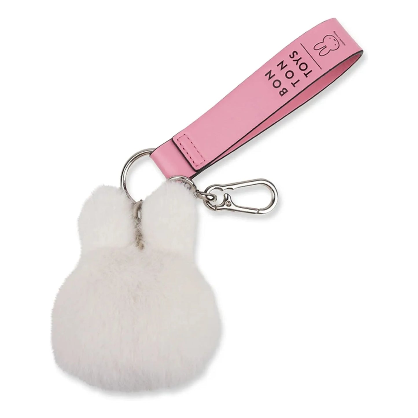 Miffy ECO Fuzzy Cream Bag Charm 11cm