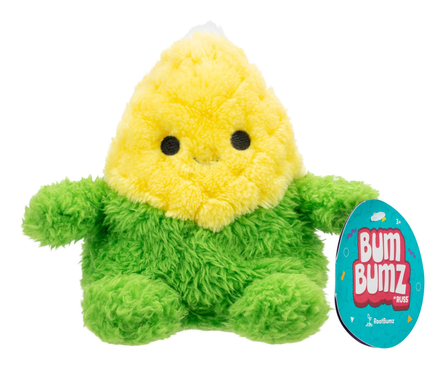 BumBumz Rootbumz Colby the Corn 4.5 Inch Plush Beanie Filled Toy