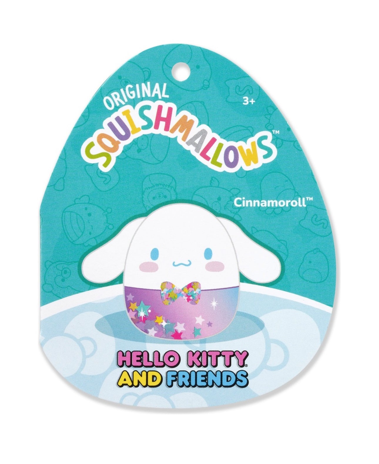 Squishmallows Sanrio Hello Kitty Cinnamoroll in Star Shine Outfit 10 Inch Plush Soft Toy