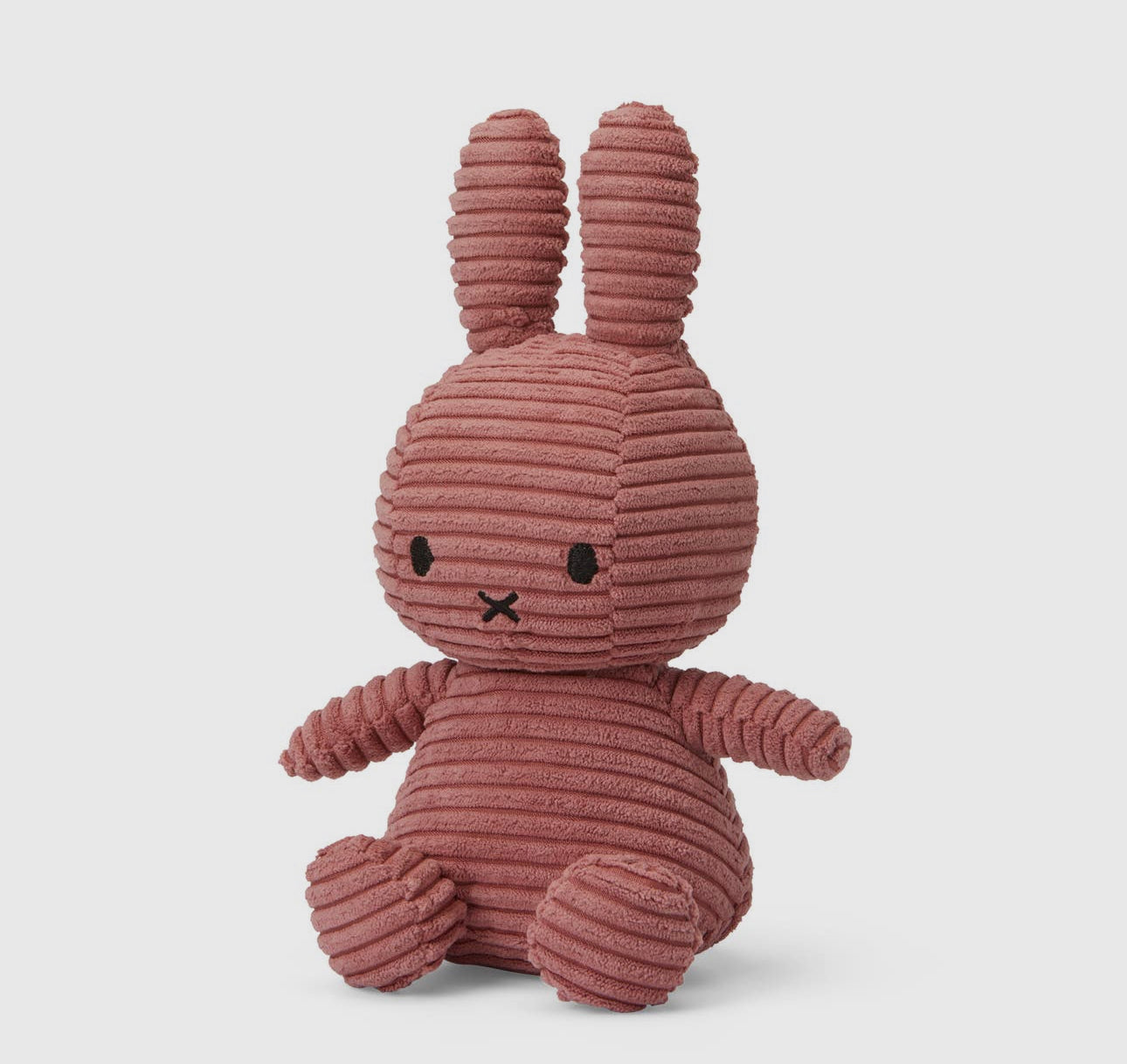 Miffy Corduroy Dusty Rose 23cm Plush Soft Toy