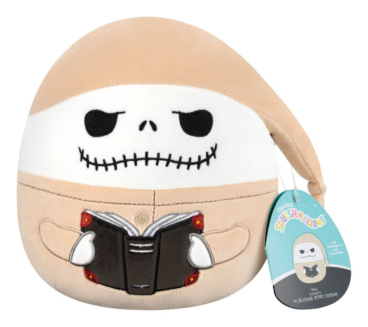 Squishmallows Nightmare Before Christmas Jack Skellington In Pyjamas 8 Inch Halloween Plush Soft Toy