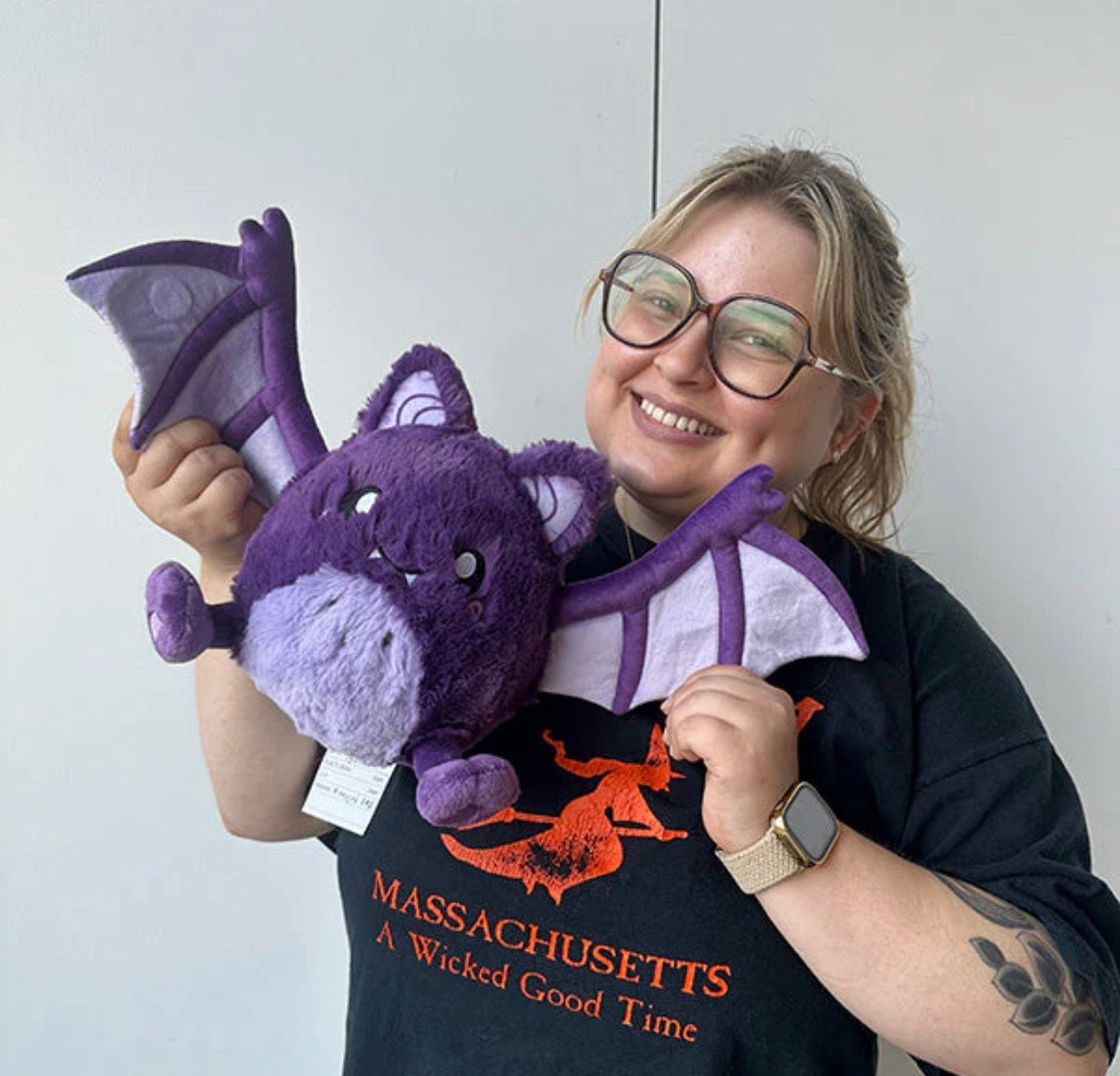 Squishable Mini Spooky Bat Plush Soft Toy