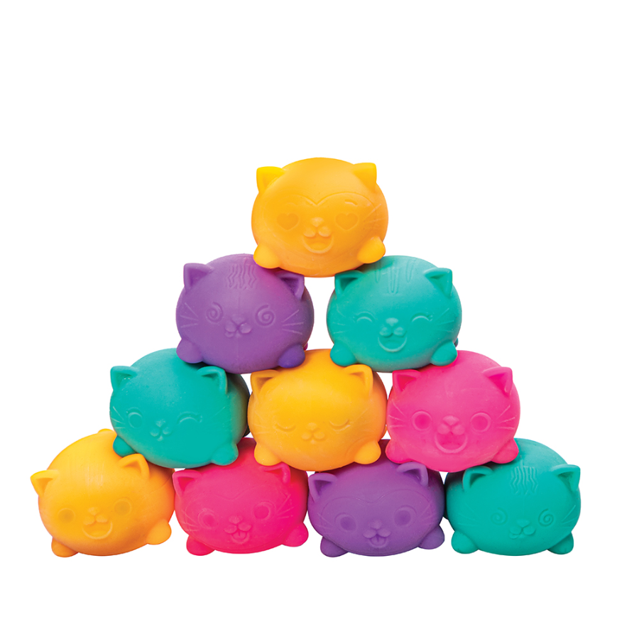 Teenie Needoh Cool Cats (Colours Selected at Random - Pack of 3)