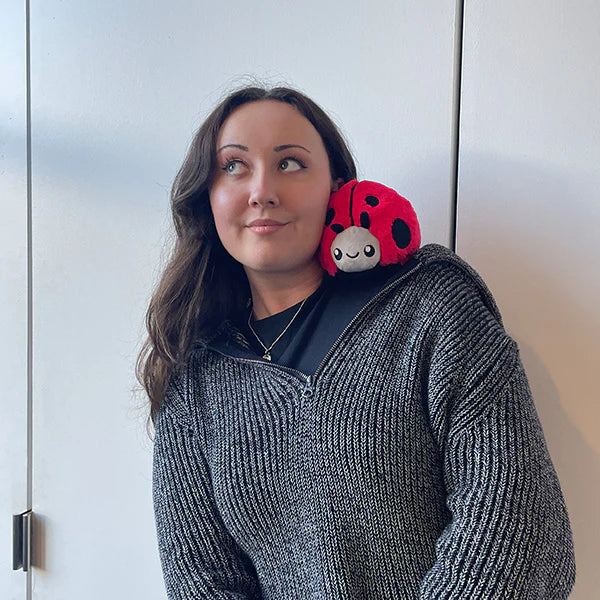 Squishable Ladybug Snacker Plush Soft Toy