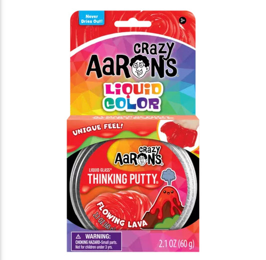 Crazy Aaron’s Flowing Lava Thinking Putty (90g)