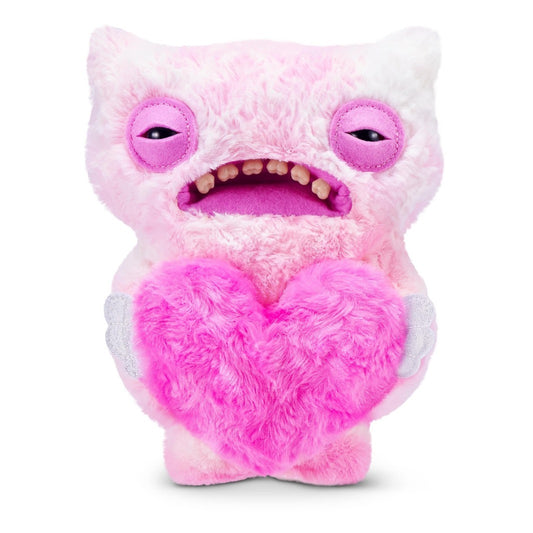 Fuggler Pink Valentines Love Fugg by ZURU S2 Funny Ugly Monster Plush Soft Toy (Approx 9 Inch)