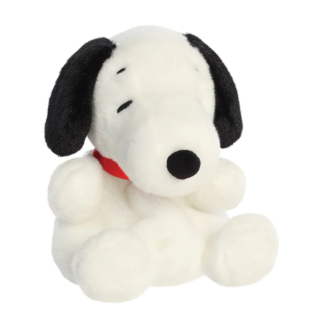 Peanuts Snoopy Palm Pal 5 Inch Soft Plush Beanie Toy