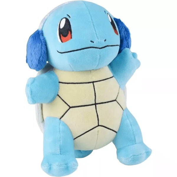 Pokémon Holiday Squirtle With Earmuffs 8 Inch Plush Soft Toy