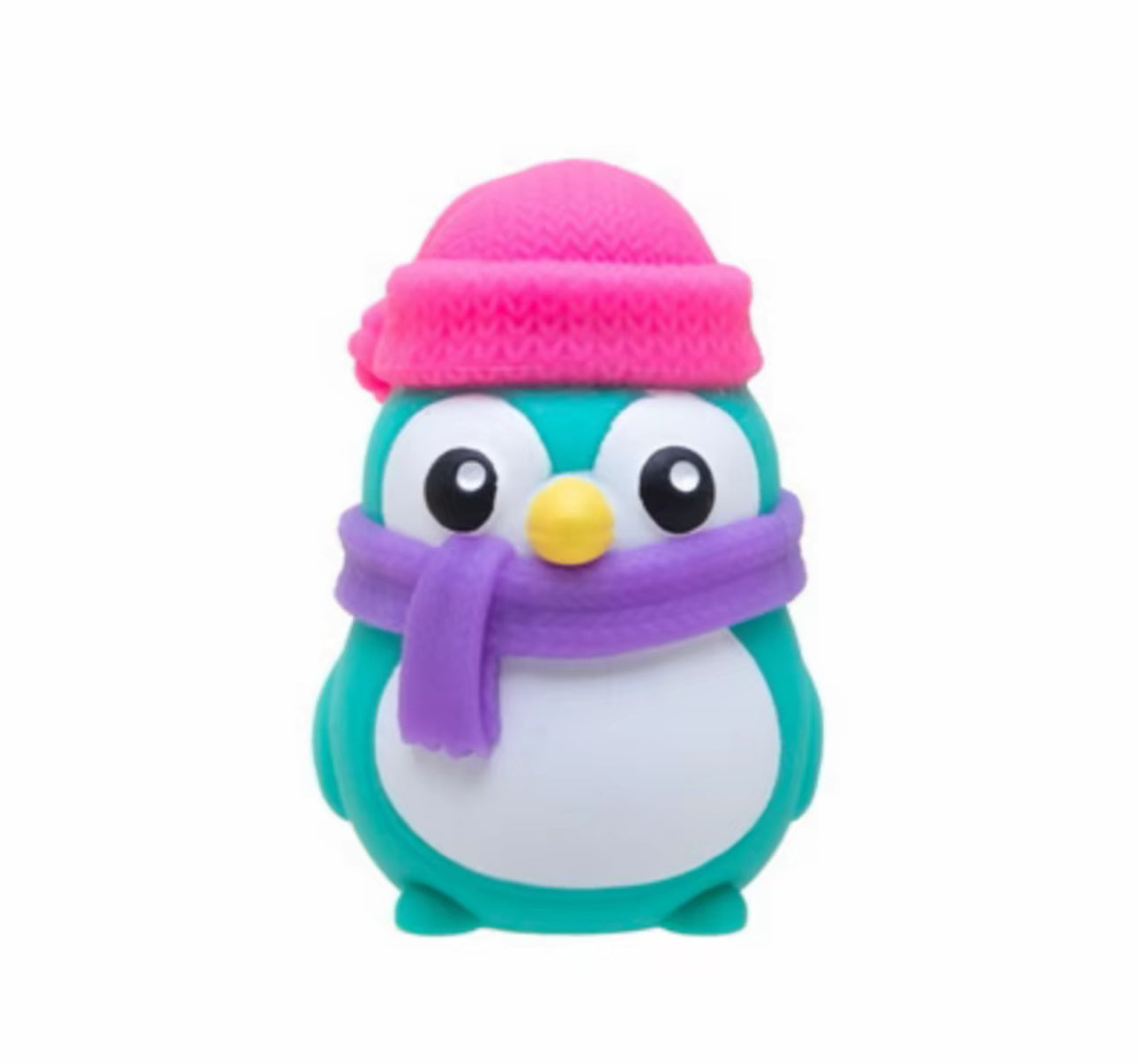 NeeDoh Polar Glow Penguin Stress Ball Sensory Fidget Toy (x1 Supplied)