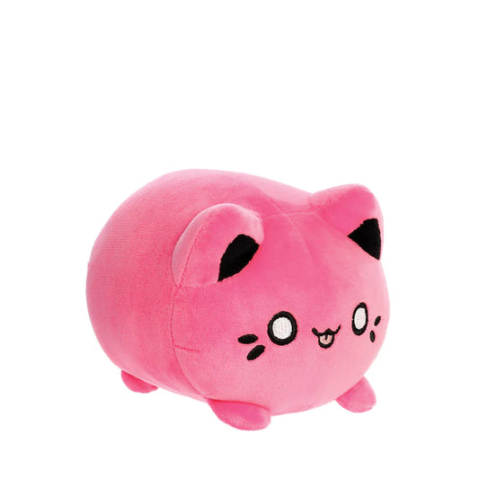 Tasty Peach Vivid Pink Meowchi Mini Kawaii Plush Soft Toy 3.5 Inch (x1 supplied)