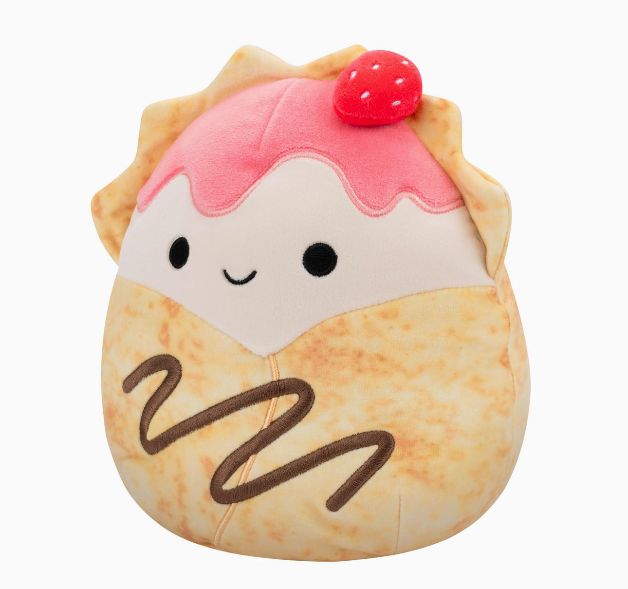 Squishmallow Gasten the Strawberry Crepe 7.5 Inch Soft Toy