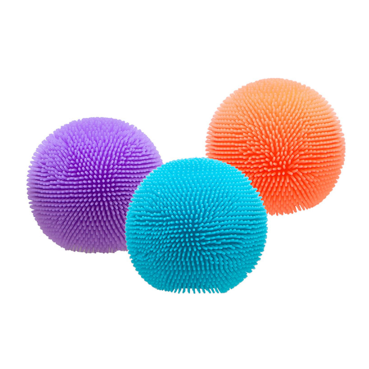 NeeDoh Teenie Fuzz Ball Sensory Fidget Toy 3 Pack (Colours Vary)