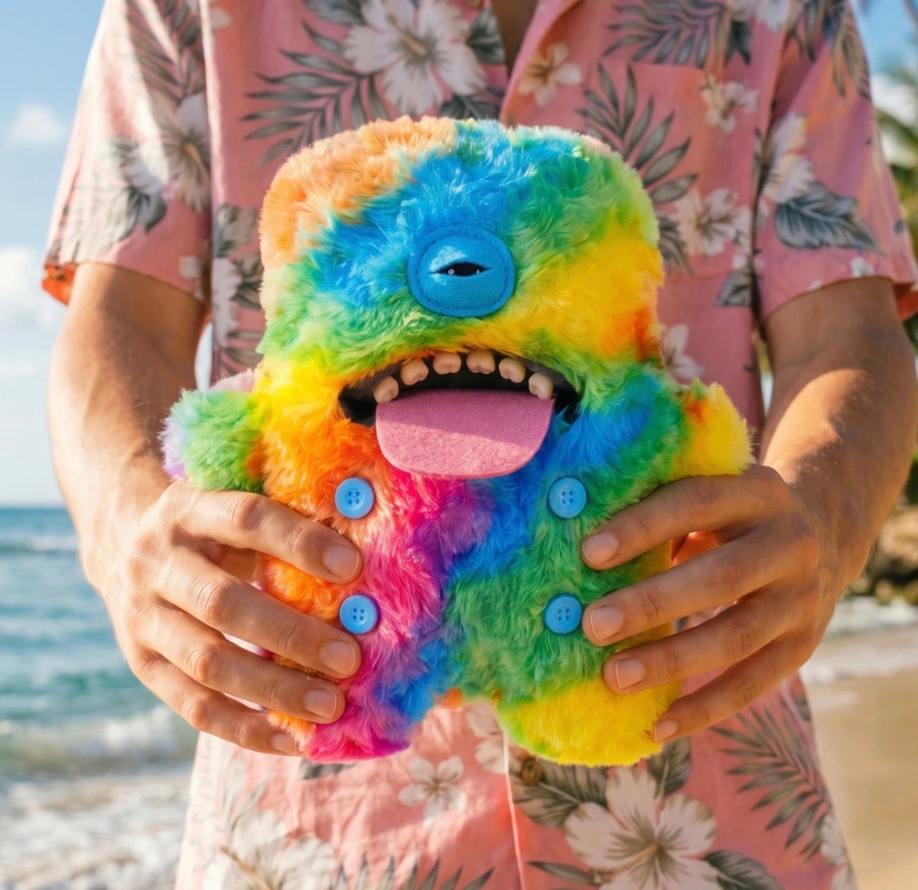 Fuggler Nipple Fuggs Oogah Boogah Funny Ugly Monster Plush Soft Toy (Approx 9 Inch)