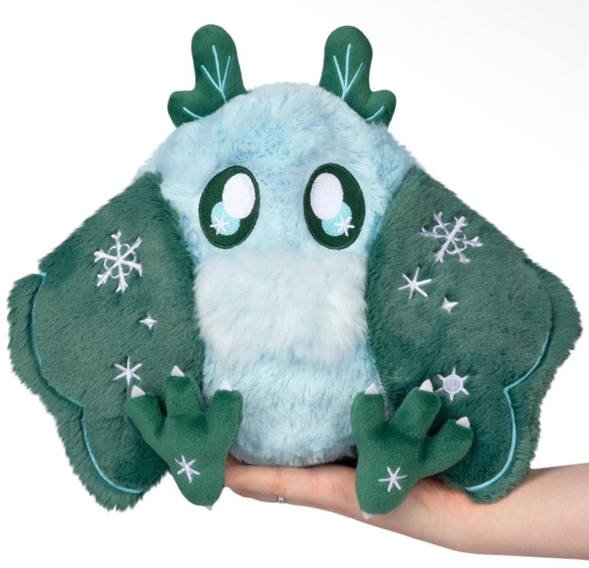 Squishable Winter Forest Mothman Mini Plush Soft Toy Christmas