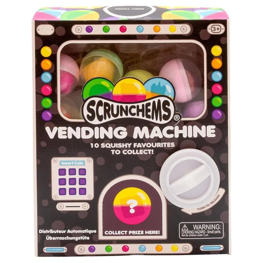 Scrunchems Vending Machine Containing x10 Fidget Toys