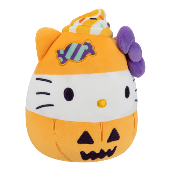 Squishmallows Hello Kitty Halloween Pumpkin 8 Inch Plush Toy