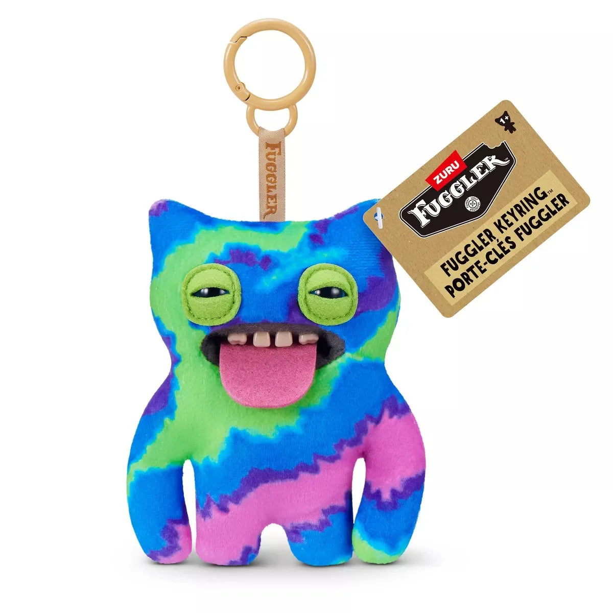 Fuggler Sir Belch Keyring Bag Charm Funny Ugly Monster Plush Soft Toy Approx 5 Inch Series 6 (x1 Supplied)
