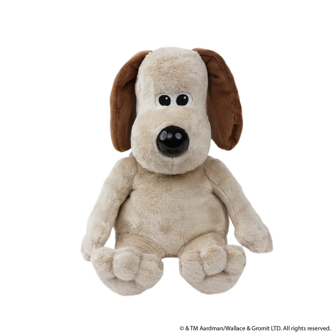 Warmies Wallace and Gromit - Gromit Cosy Weighted Plush to Ease Anxiety & Promote Calm
