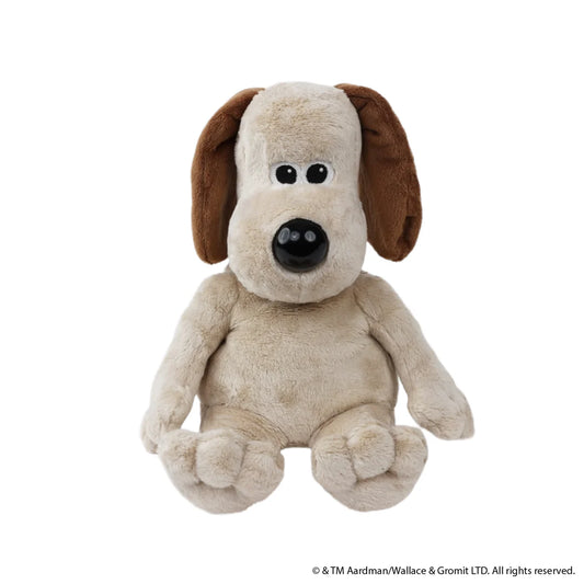 Warmies Wallace and Gromit - Gromit Cosy Weighted Plush to Ease Anxiety & Promote Calm