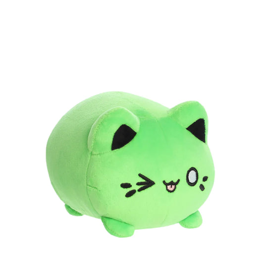 Tasty Peach Toxic Green Mini Kawaii Plush Soft Toy 3.5 Inch (x1 supplied)