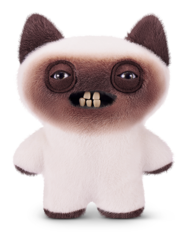 Fuggler Alley Cats Yawper Funny Ugly Monster Plush Soft Toy (Approx 9 Inch)