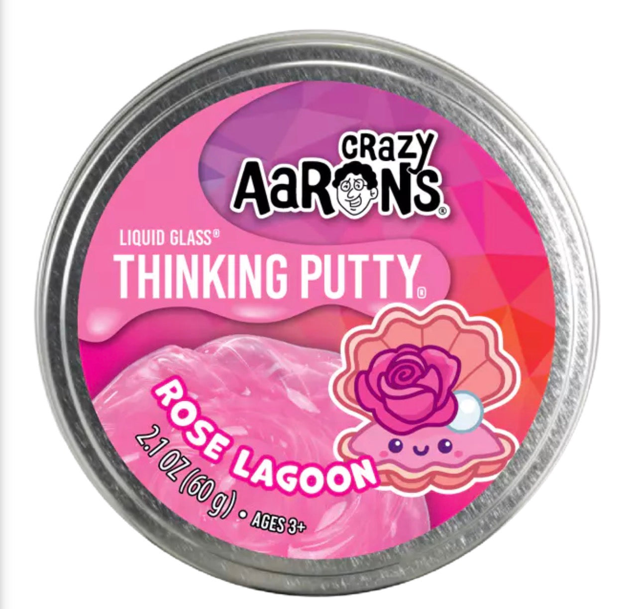 Crazy Aaron’s Rose Lagoon Thinking Putty (90g)