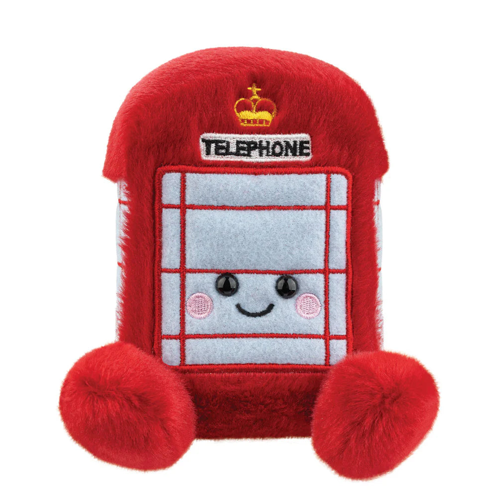 Palm Pals Hattie the Telephone Box 5 Inch Plush Soft Toy