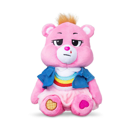 Care Bears x Stranger Things - Cheer Bear as Eleven 22cm Plush Soft Toy
