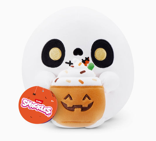 Snackles Halloween Series 1 Plush Soft Toy 8 Inch - Raven the Ghost